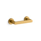 KOHLER K-73147-2MB Composed Pivoting Toilet Paper Holder In Vibrant Brushed Moderne Brass