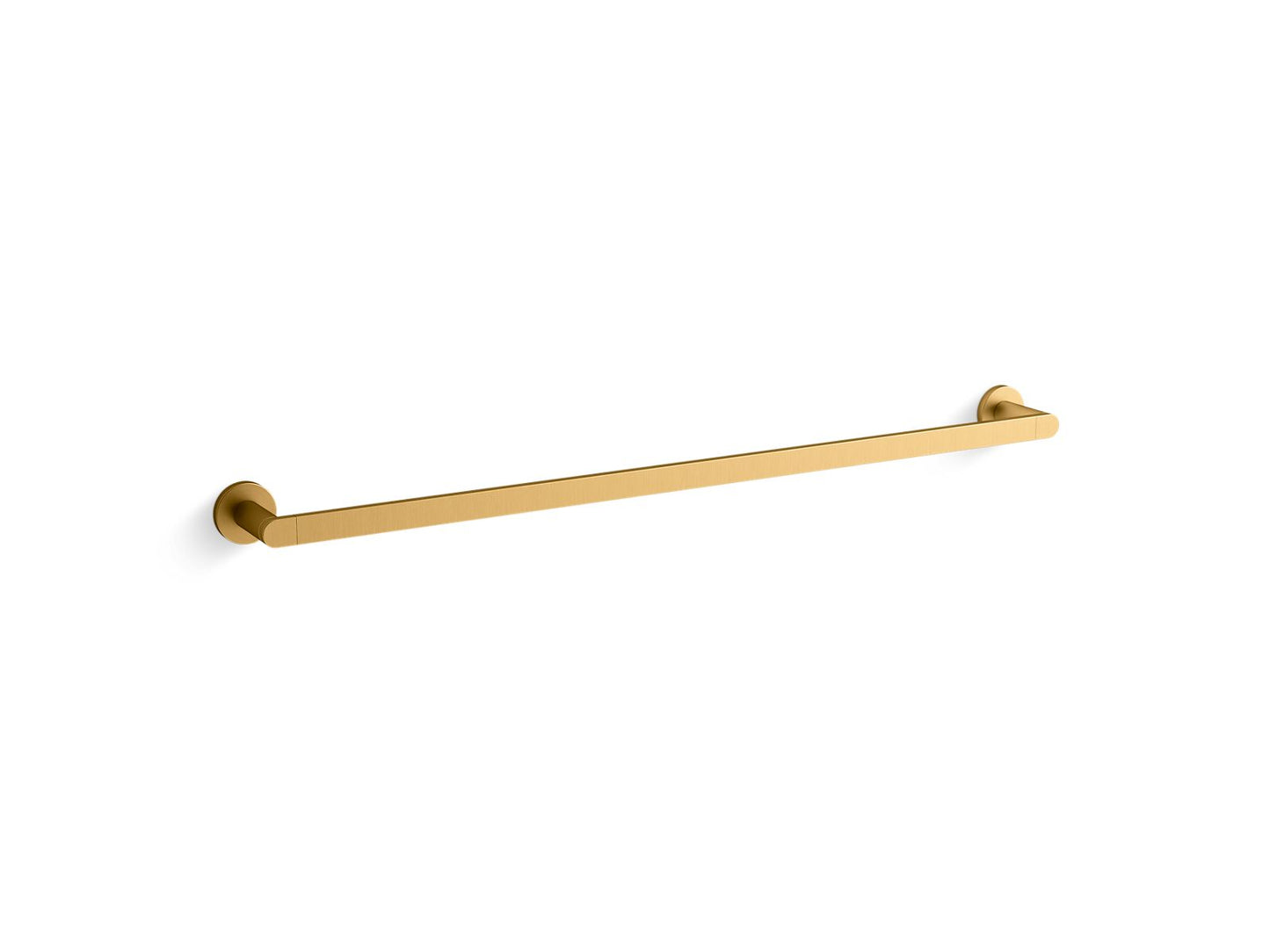 KOHLER K-73143-2MB Composed 30" Towel Bar In Vibrant Brushed Moderne Brass