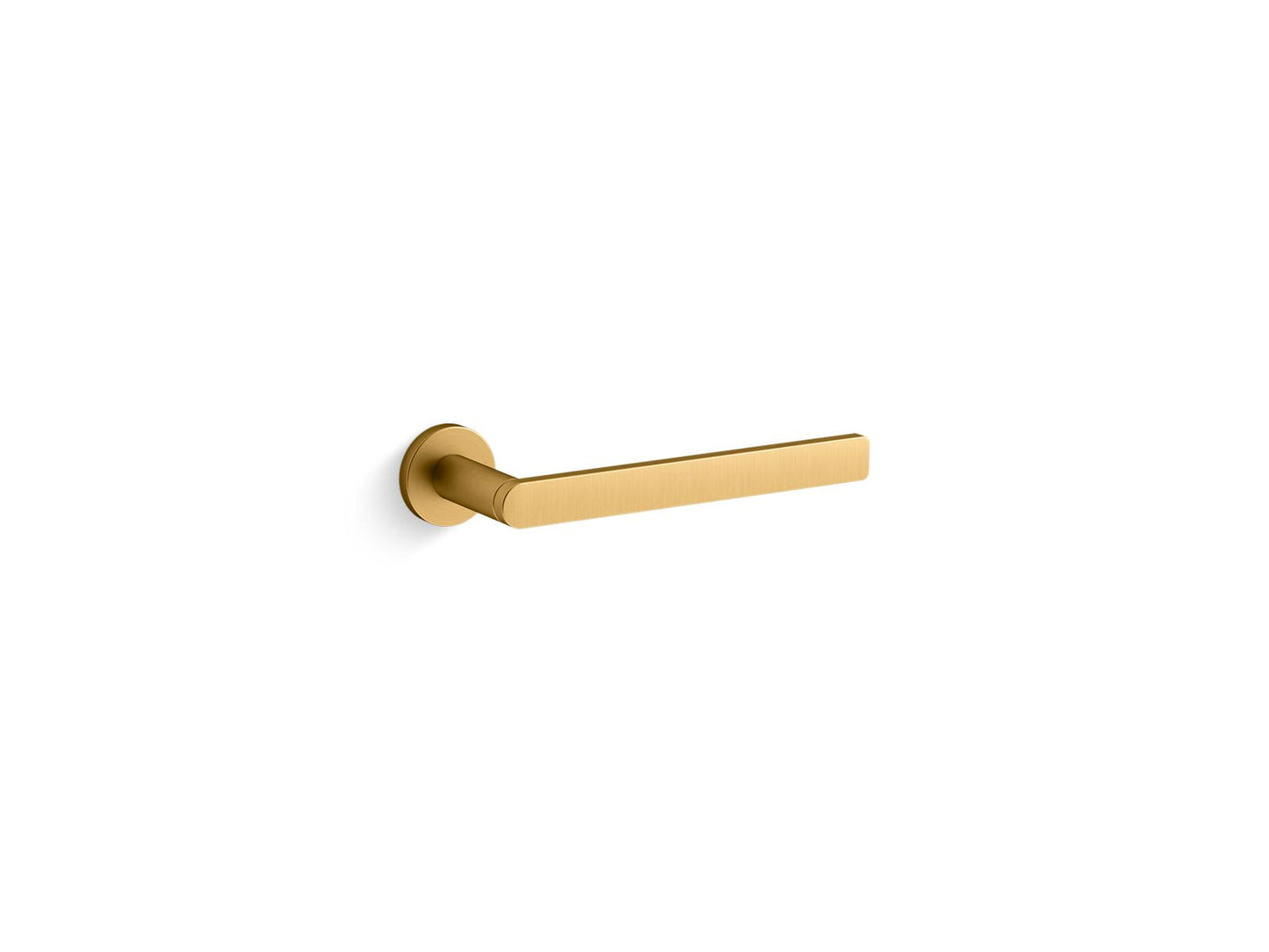 KOHLER K-73145-2MB Composed Towel Arm In Vibrant Brushed Moderne Brass