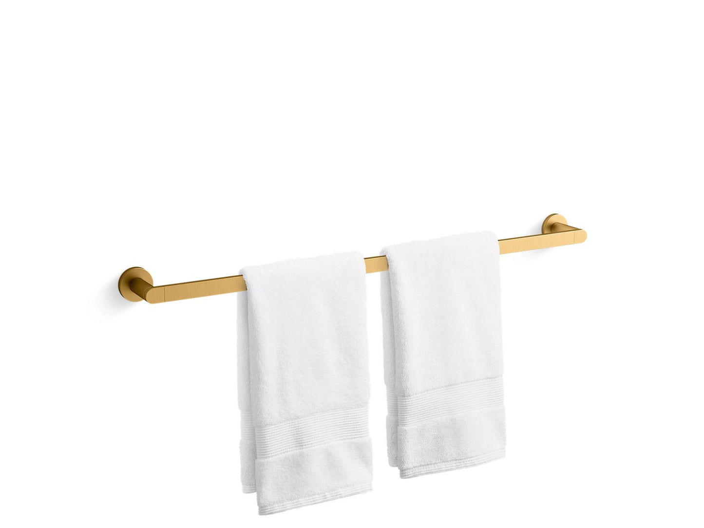 KOHLER K-73143-2MB Composed 30" Towel Bar In Vibrant Brushed Moderne Brass