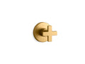 KOHLER K-T73135-3-2MB Composed Mastershower Volume Control Valve Trim With Cross Handle - Vibrant Brushed Moderne Brass