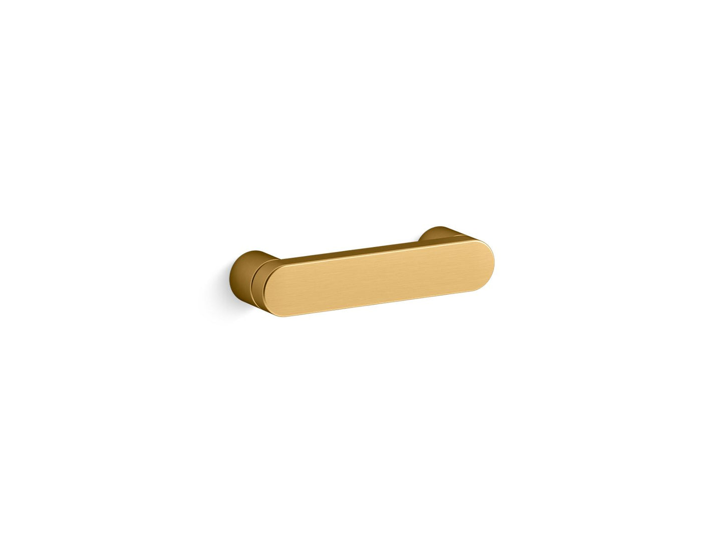 KOHLER K-73152-2MB Composed 3" Cabinet Pull In Vibrant Brushed Moderne Brass