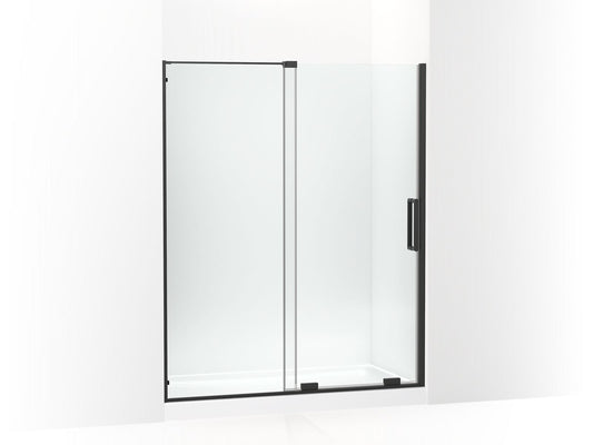 KOHLER K-707621-8L-BL Echelon Sliding shower door, 71-3/4" H x 55-3/4 - 59-3/4" W, with 5/16" thick Crystal Clear glass