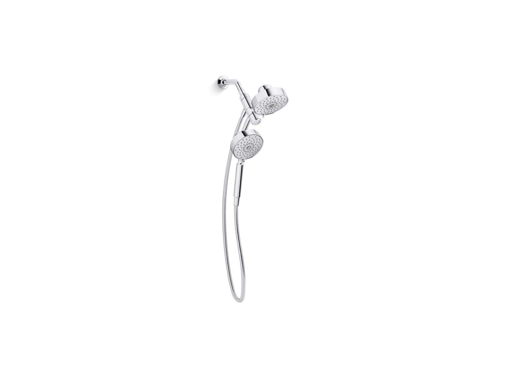 KOHLER K-23219-BN Purist 2-In-1 Multifunction 2.5 Gpm Shower Combo Kit - Vibrant Brushed Nickel