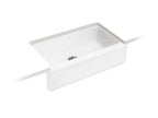 KOHLER K-6546-0 Dickinson 33" Undermount Single-Bowl Farmhouse Kitchen Sink - White