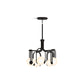 KOHLER K-32382-CH05-BLL Kraga 24" Chandelier In Matte Black