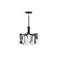 KOHLER K-32382-CH05-BLL Kraga 24" Chandelier In Matte Black