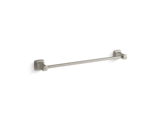 KOHLER K-27410-BN Riff 24" Towel Bar In Vibrant Brushed Nickel