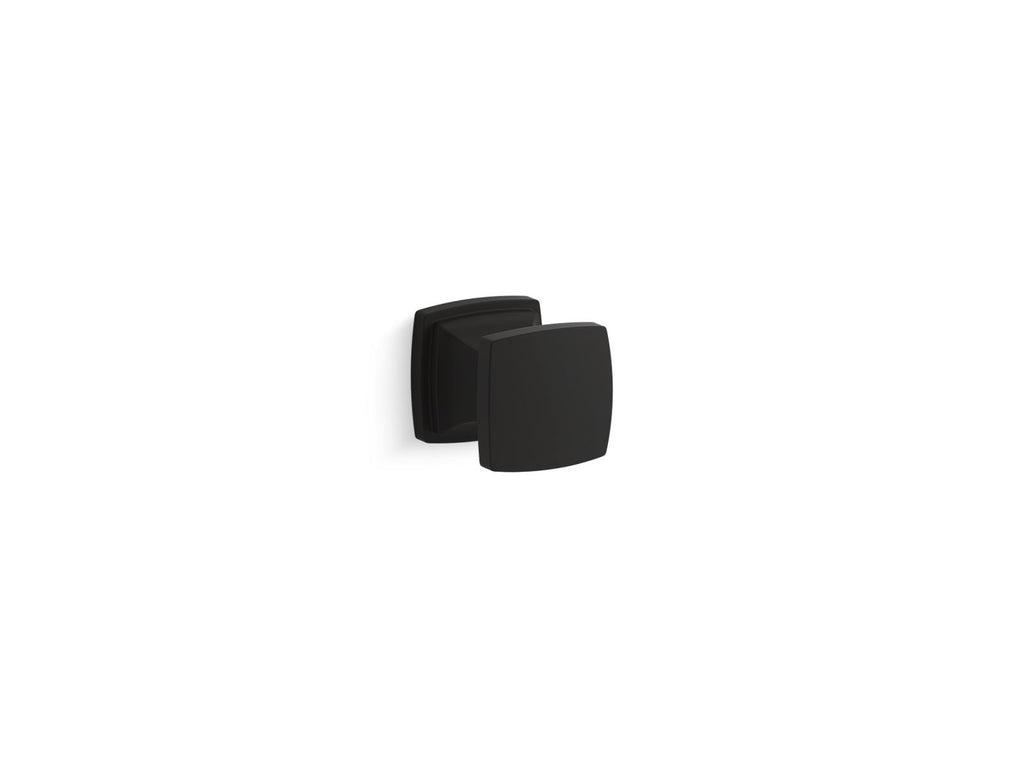 KOHLER K-24433-BL Riff Cabinet Knob - Matte Black