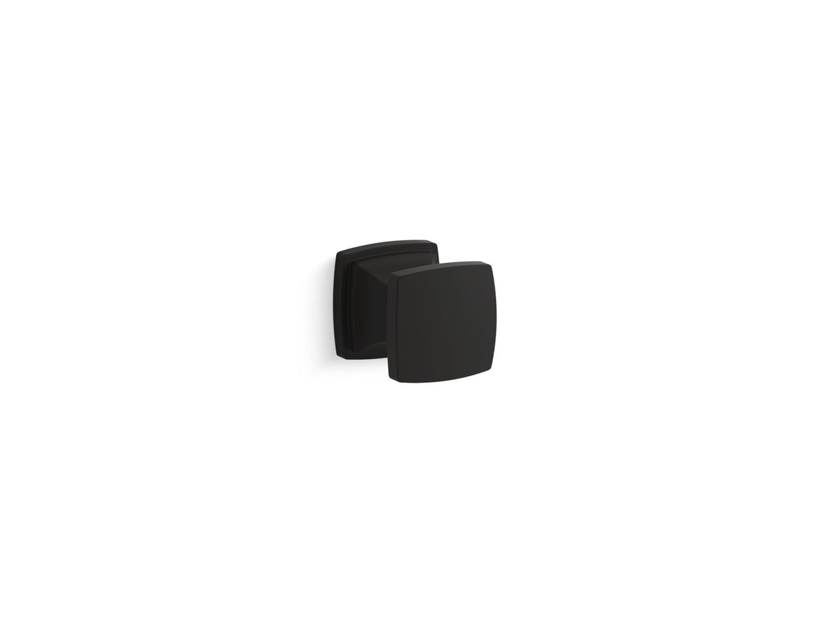 KOHLER K-24433-BL Riff Cabinet Knob - Matte Black
