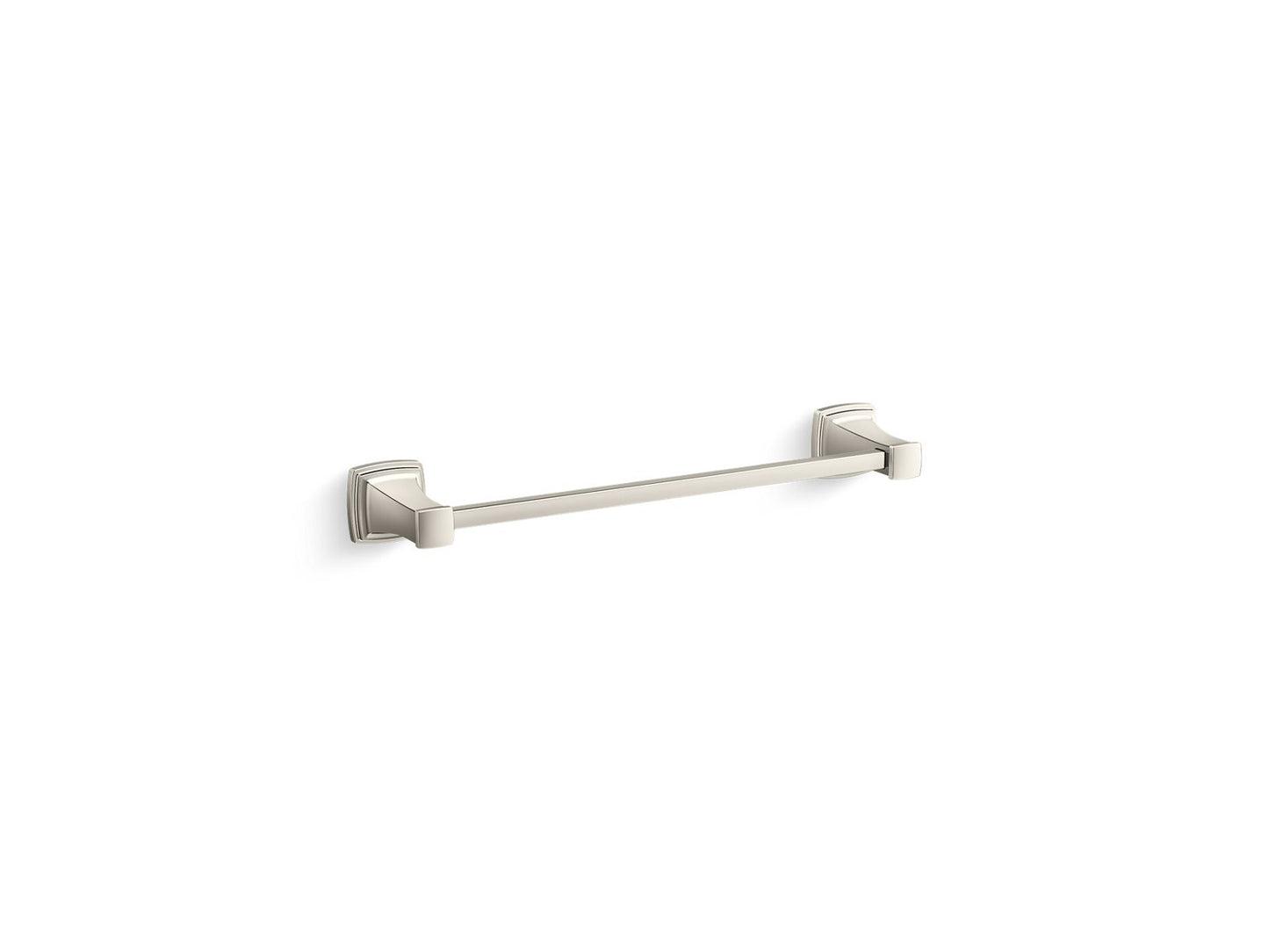 KOHLER K-27409-SN Riff 18" Towel Bar In Vibrant Polished Nickel