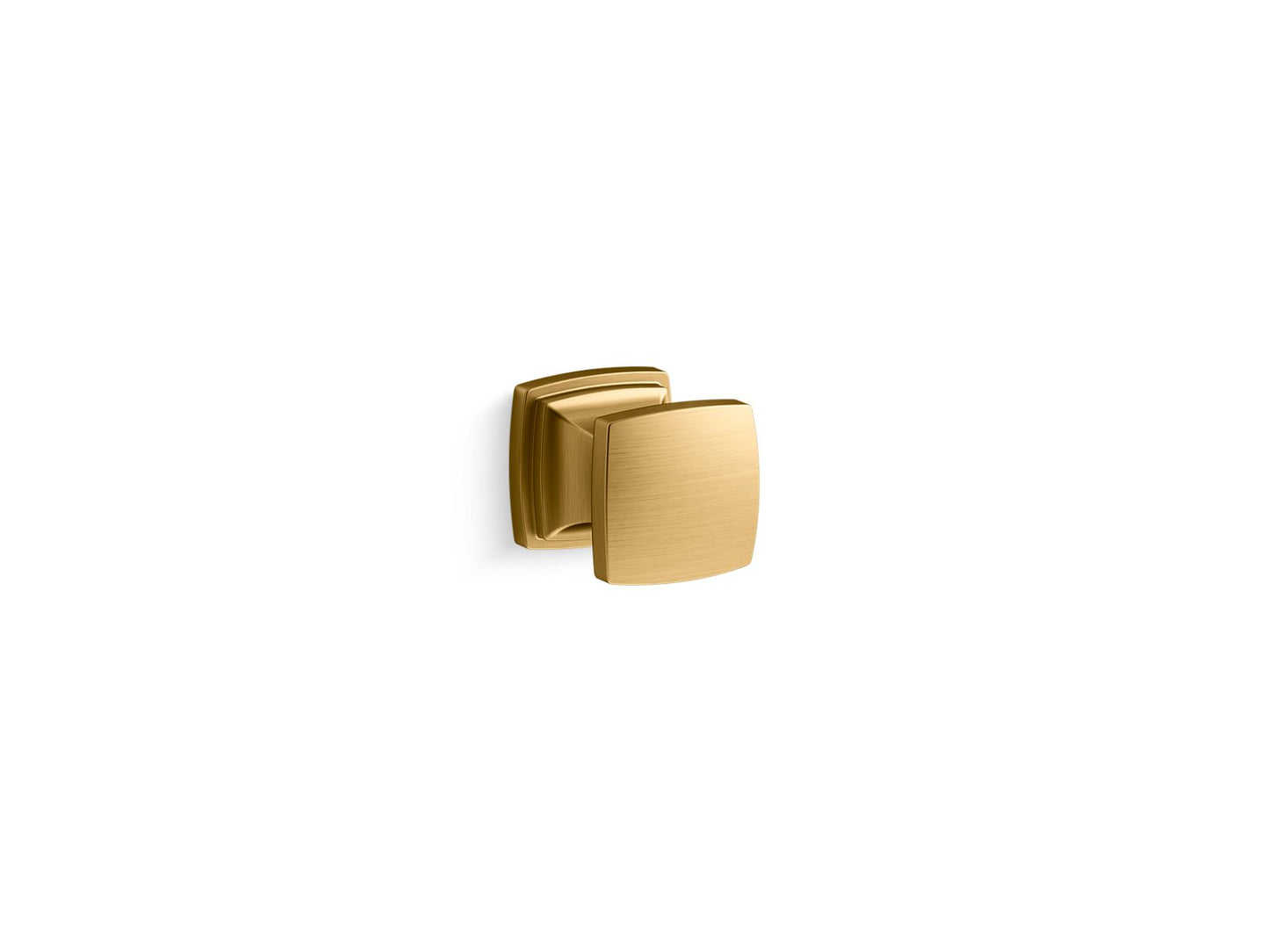 KOHLER K-24433-2MB Riff Cabinet Knob In Vibrant Brushed Moderne Brass