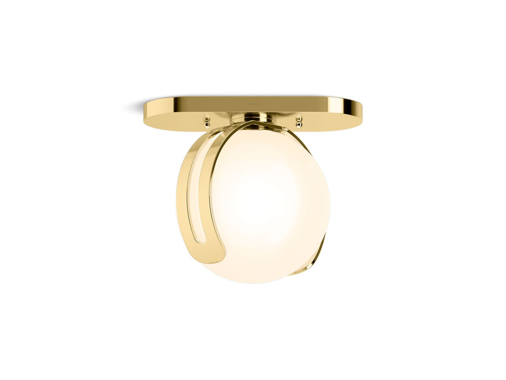 KOHLER K-32374-FM01-2PL Kraga 14" Flush-Mount In Polished Brass