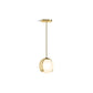 KOHLER K-32379-PE01-2PL Kraga 10" Pendant In Polished Brass