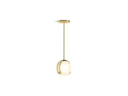 KOHLER K-32379-PE01-2PL Kraga 10" Pendant In Polished Brass
