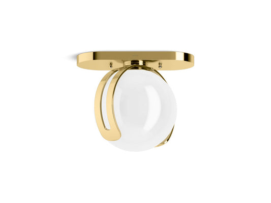 KOHLER K-32374-FM01-2PL Kraga 14" Flush-Mount In Polished Brass