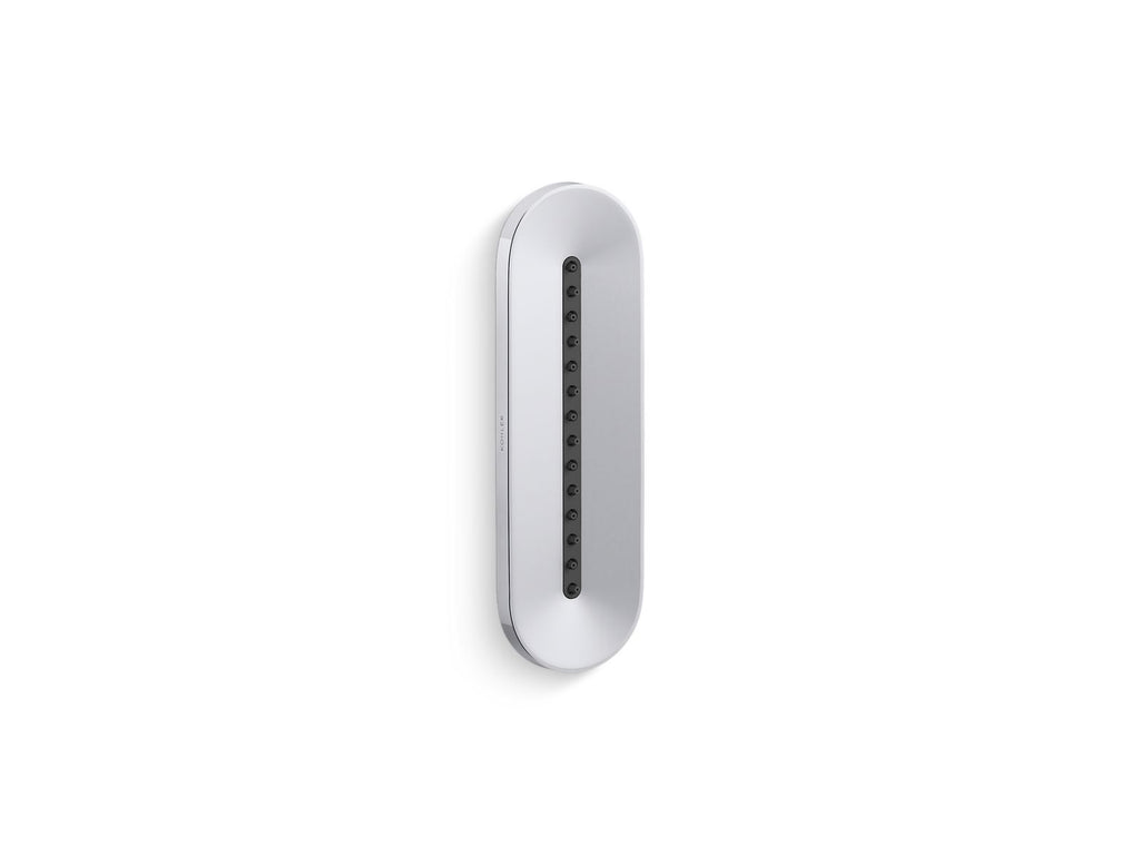 KOHLER K-26300-G-CP Statement Oblong Vichy Single-Function Body Spray, 1.75 Gpm - Polished Chrome