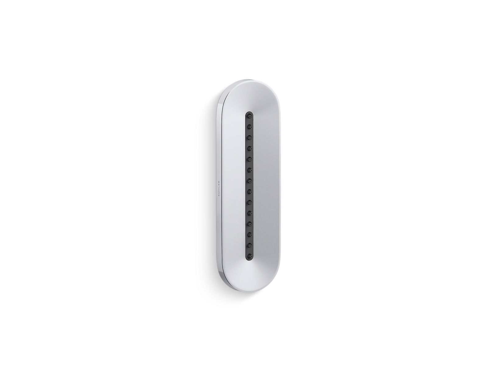 KOHLER K-26300-G-CP Statement Oblong Vichy Single-Function Body Spray, 1.75 Gpm - Polished Chrome