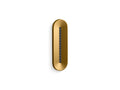 KOHLER K-26300-G-2MB Statement Oblong Vichy Single-Function Body Spray, 1.75 Gpm - Vibrant Brushed Moderne Brass