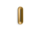 KOHLER K-26300-G-2MB Statement Oblong Vichy Single-Function Body Spray, 1.75 Gpm - Vibrant Brushed Moderne Brass
