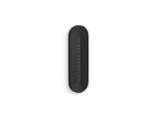 KOHLER K-26300-G-BL Statement Oblong Vichy Single-Function Body Spray, 1.75 Gpm - Matte Black