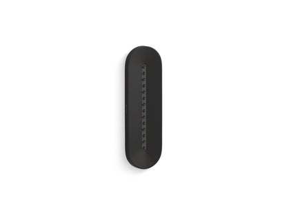 KOHLER K-26300-G-BL Statement Oblong Vichy single-function body spray, 1.75 gpm - Matte Black