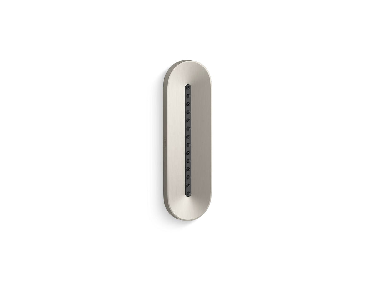 KOHLER K-26300-G-BN Statement Oblong Vichy Single-Function Body Spray, 1.75 Gpm - Vibrant Brushed Nickel