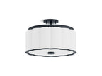 KOHLER K-27437-SF03-GNL Tresdoux 16" Semi-Flush In Gunmetal