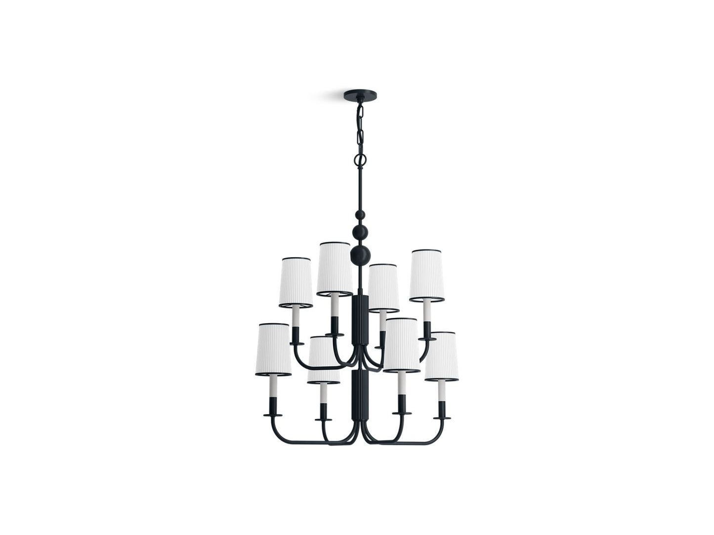 KOHLER K-27442-CH08-GNL Tresdoux 30" Chandelier In Gunmetal