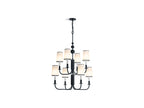 KOHLER K-27442-CH08-GNL Tresdoux 30" Chandelier In Gunmetal