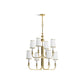 KOHLER K-27442-CH08-2PL Tresdoux 30" Chandelier In Polished Brass