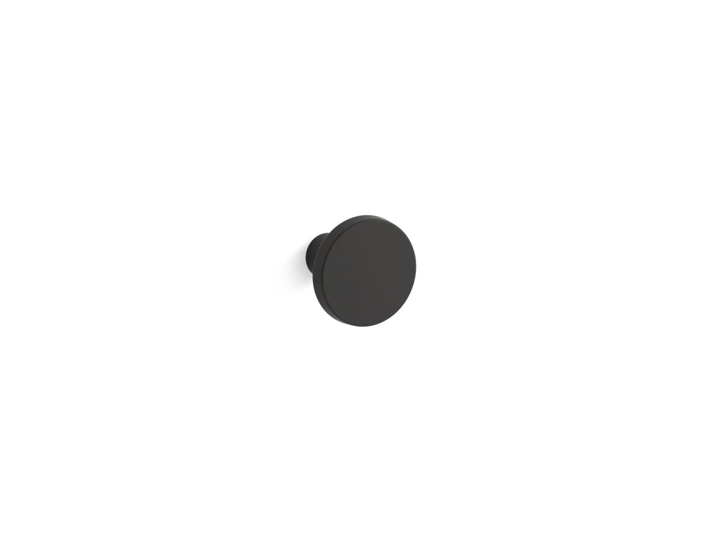 KOHLER K-24437-BL Tone Cabinet Knob In Matte Black