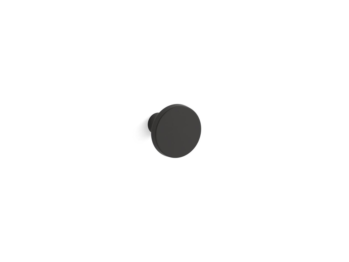 KOHLER K-24437-BL Tone Cabinet Knob - Matte Black