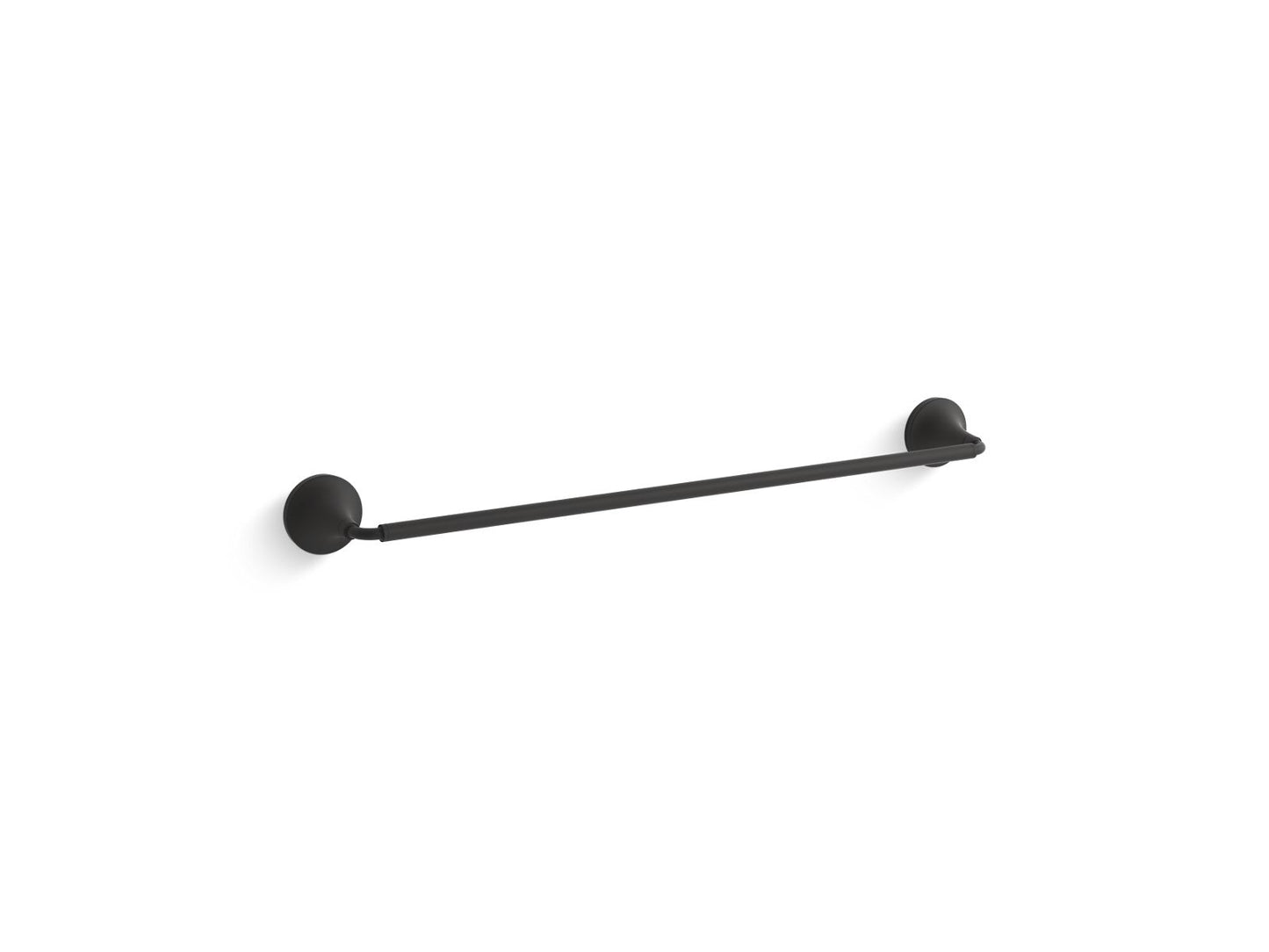 KOHLER K-27426-BL Tone 24" Towel Bar In Matte Black