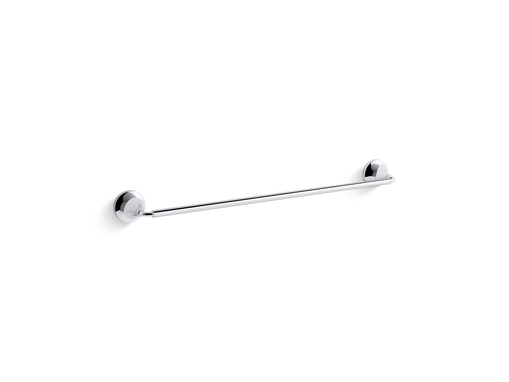 KOHLER K-27426-BL Tone 24" Towel Bar - Matte Black