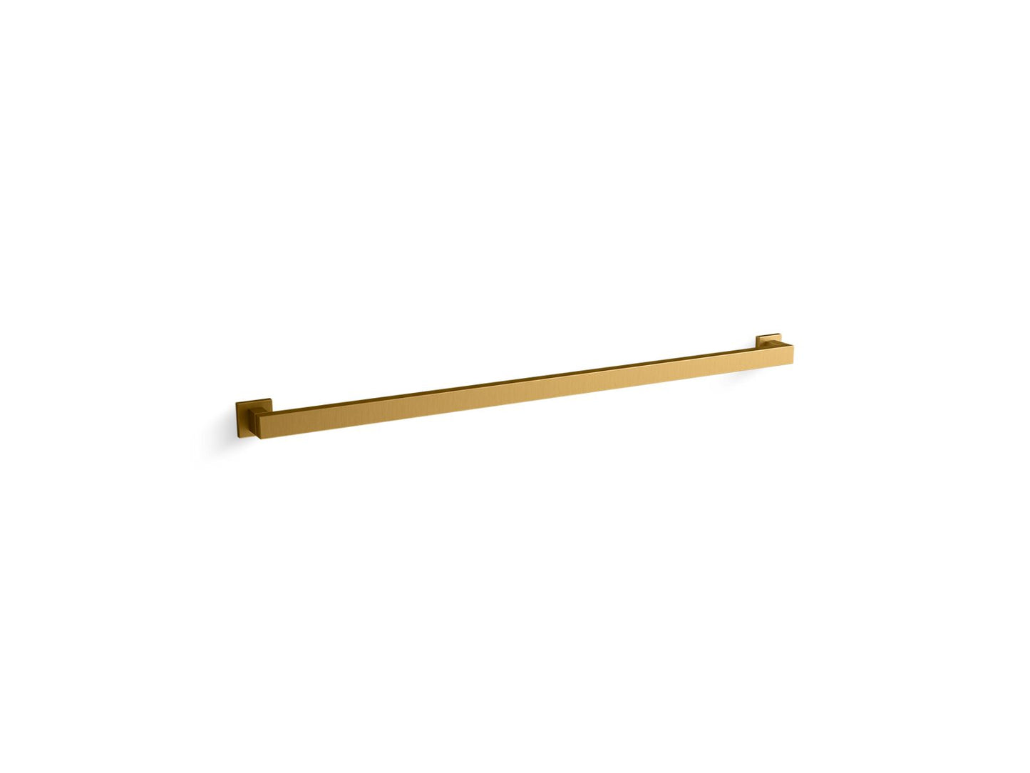 KOHLER Square 36" grab bar - Vibrant Brushed Moderne Brass, K-23296-2MB