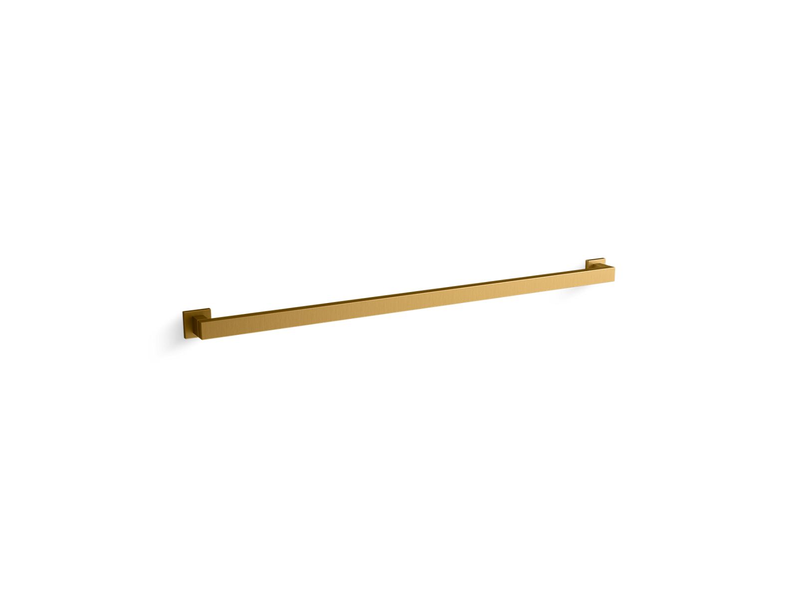 KOHLER Square 36" grab bar - Vibrant Brushed Moderne Brass, K-23296-2MB