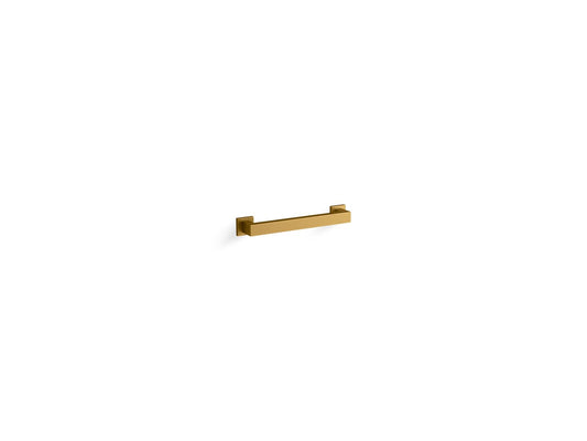 KOHLER K-23293-2MB Square 12" grab bar - Vibrant Brushed Moderne Brass