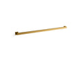 KOHLER K-23297-2MB Square 42" Grab Bar - Vibrant Brushed Moderne Brass