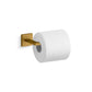 KOHLER K-23292-2MB Square Toilet Paper Holder In Vibrant Brushed Moderne Brass