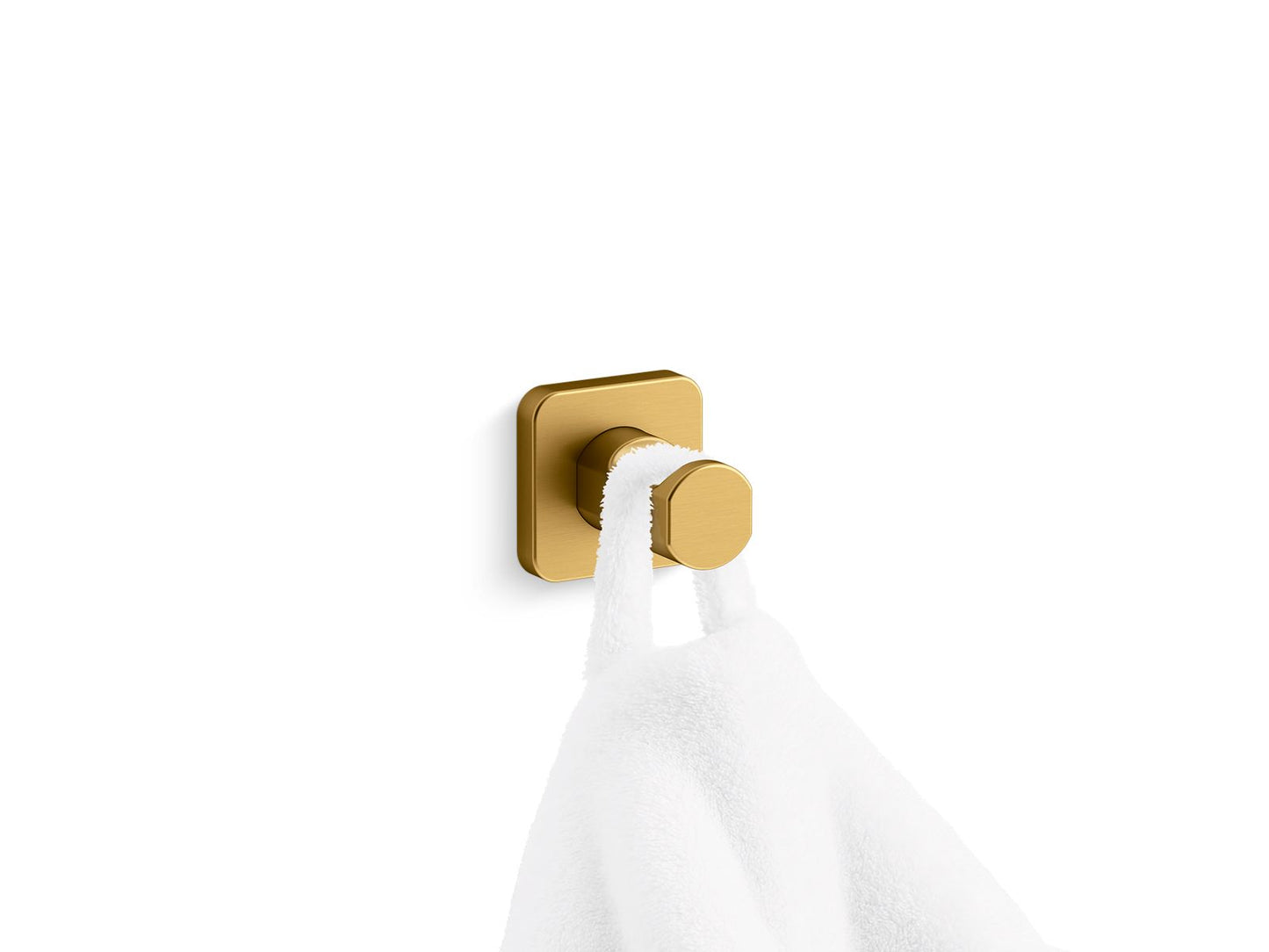 KOHLER K-23529-2MB Parallel Robe Hook In Vibrant Brushed Moderne Brass