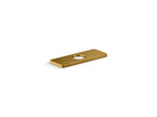 KOHLER K-23481-2MB Parallel Escutcheon Plate - Vibrant Brushed Moderne Brass
