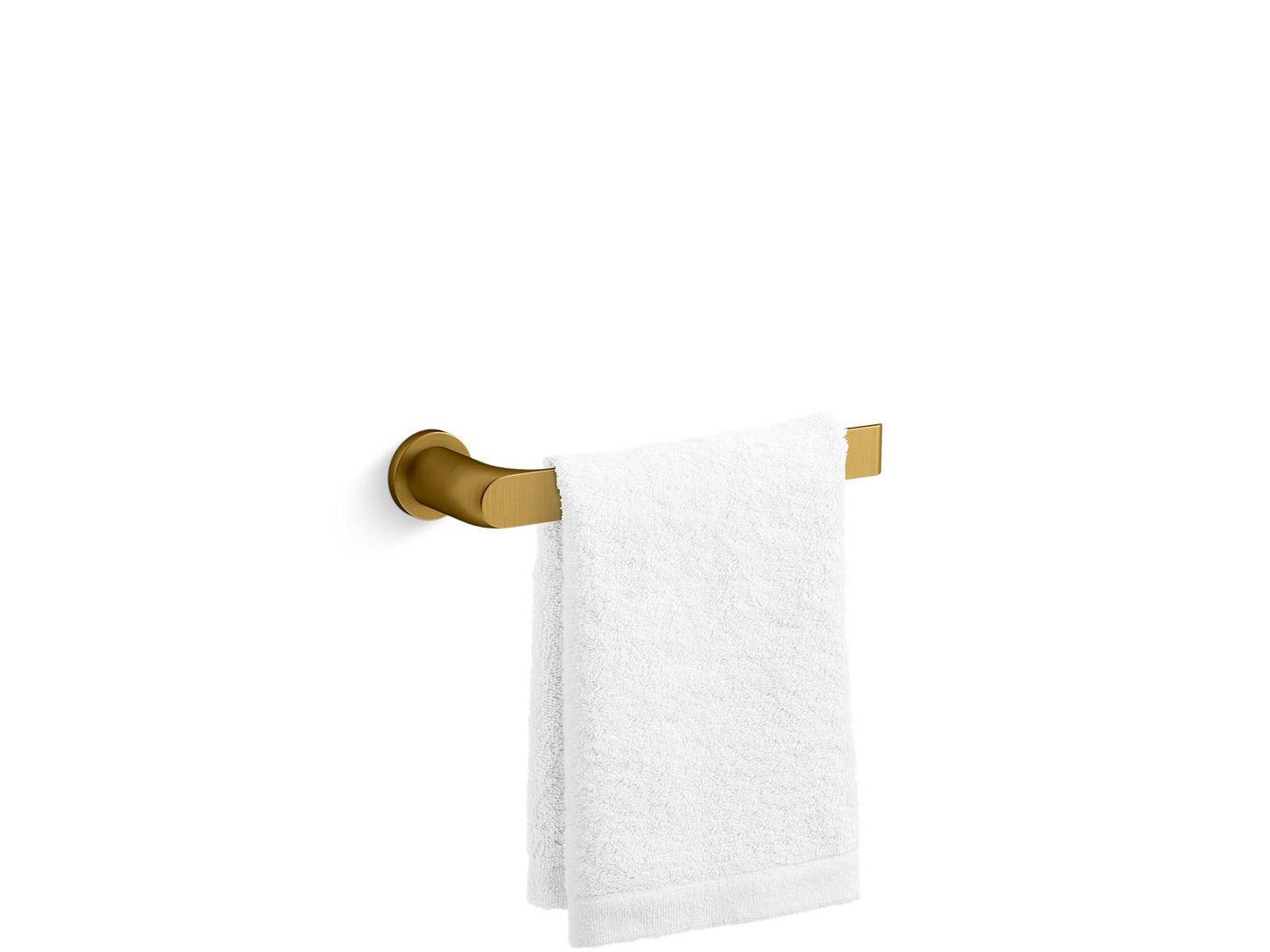 KOHLER K-97498-2MB Avid Towel Arm In Vibrant Brushed Moderne Brass