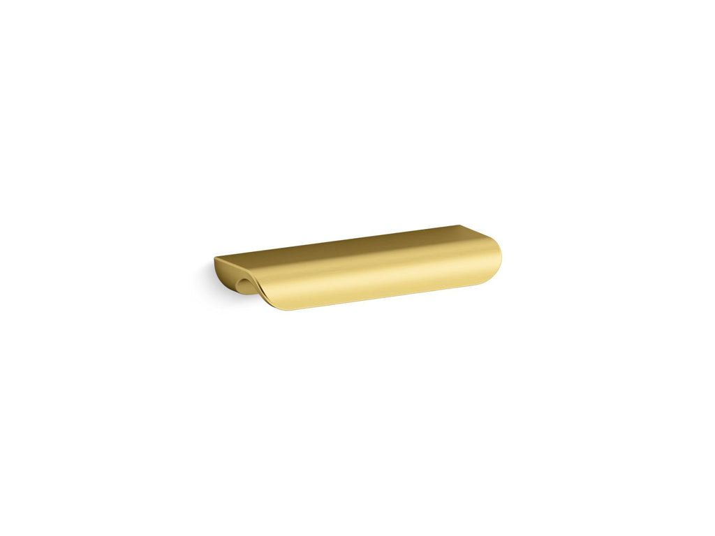 KOHLER K-97029-2MB Avid 3" Cabinet Pull - Vibrant Brushed Moderne Brass