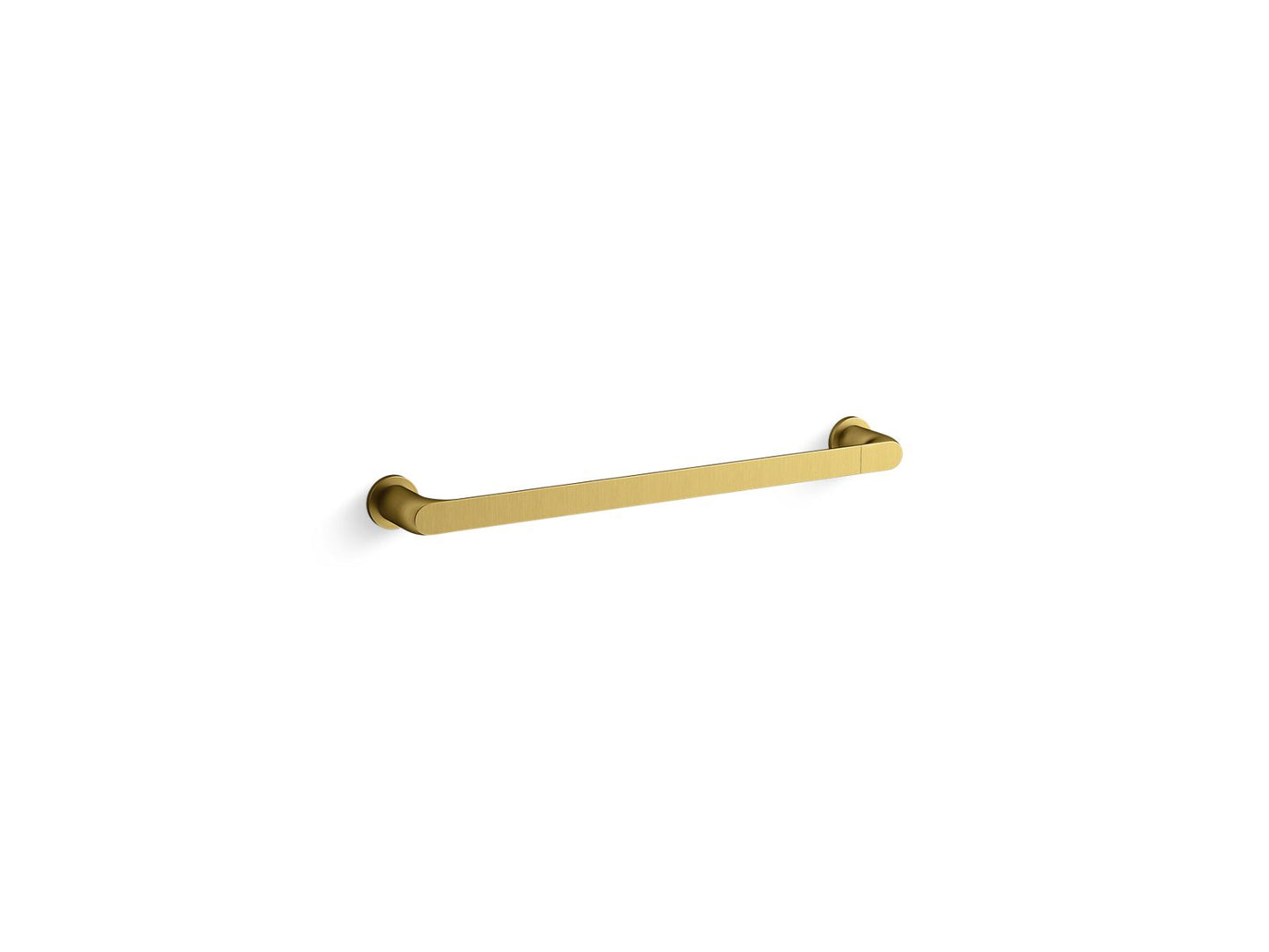 KOHLER K-97494-2MB Avid 18" Towel Bar In Vibrant Brushed Moderne Brass