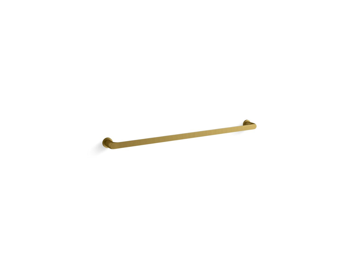 KOHLER K-97027-2MB Avid 30" Towel Bar In Vibrant Brushed Moderne Brass