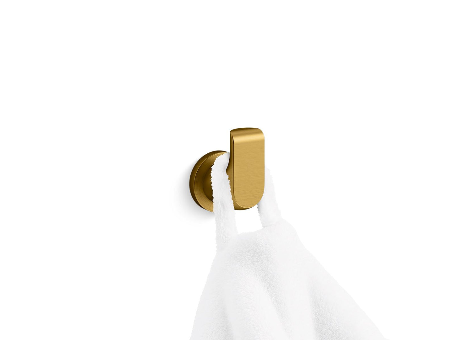 KOHLER K-97499-2MB Avid Robe Hook In Vibrant Brushed Moderne Brass