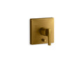 KOHLER K-T99762-4-2MB Honesty Rite-Temp Valve Trim With Push-Button Diverter - Vibrant Brushed Moderne Brass