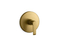 KOHLER K-T97022-4-2MB Avid Mastershower Temperature Control Valve Trim - Vibrant Brushed Moderne Brass