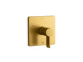 KOHLER K-TS23501-4-2MB Parallel Rite-Temp Shower Valve Trim - Vibrant Brushed Moderne Brass